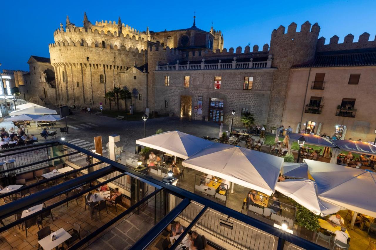 Hostal Restaurante Puerta Del Alcazar Ávila Luaran gambar