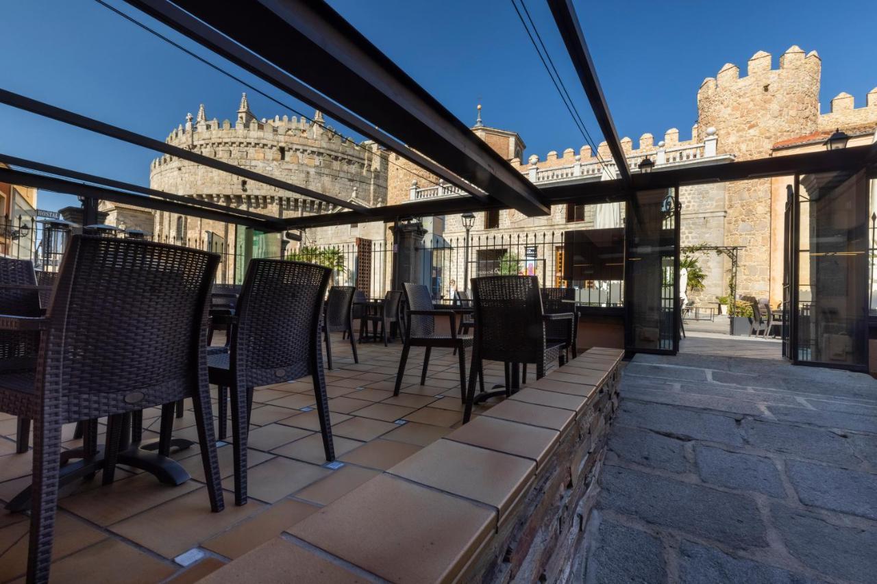 Hostal Restaurante Puerta Del Alcazar Ávila Luaran gambar