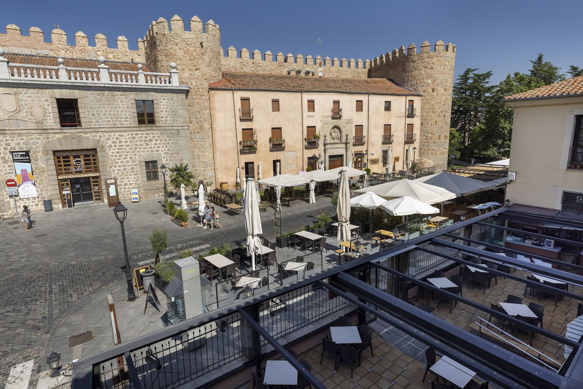 Hostal Restaurante Puerta Del Alcazar Ávila Luaran gambar
